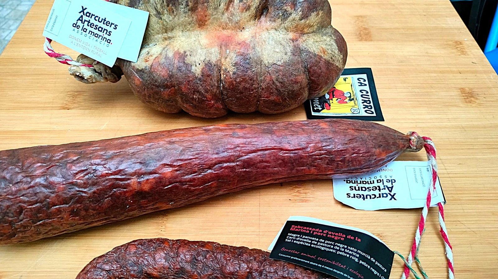 Sobrassada saludable d’ovella de la Marina i porc negre